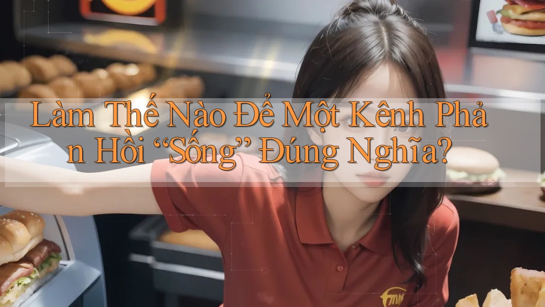 Làm Thế Nào Để Một Kênh Phản Hồi “Sống” Đúng Nghĩa? Làm Thế Nào Để Một Kênh Phản Hồi “Sống” Đúng Nghĩa?