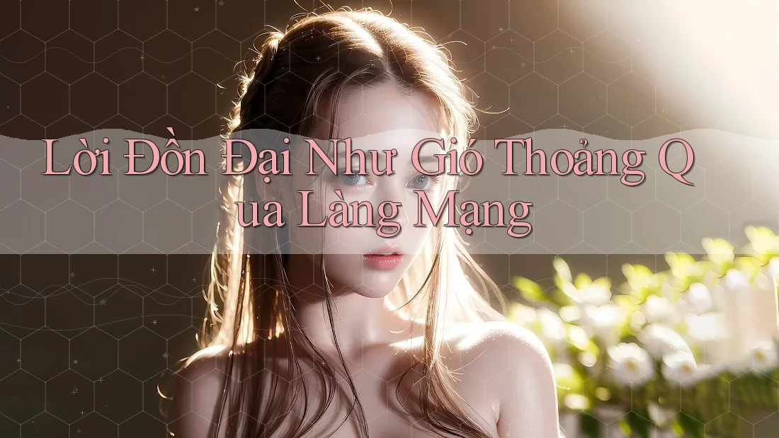Lời Đồn Đại Như Gió Thoảng Qua Làng Mạng Lời Đồn Đại Như Gió Thoảng Qua Làng Mạng