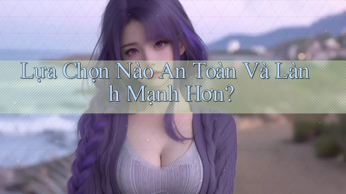 Lựa Chọn Nào An Toàn Và Lành Mạnh Hơn? Lựa Chọn Nào An Toàn Và Lành Mạnh Hơn?