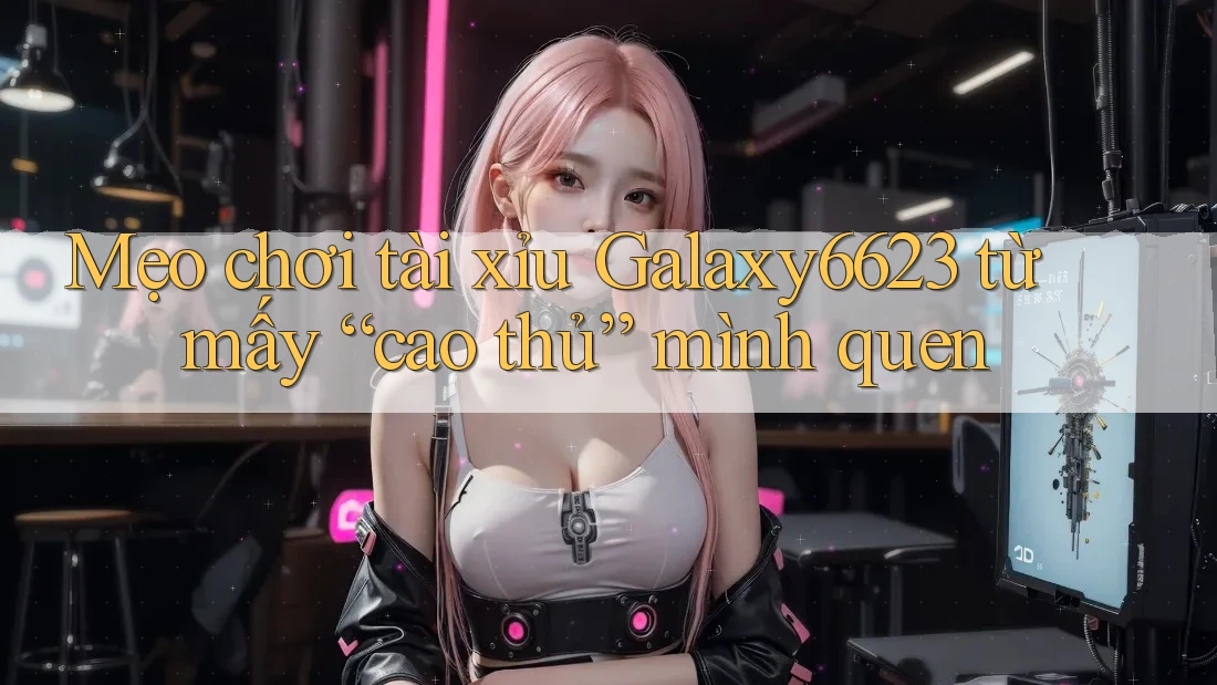 Mẹo chơi tài xỉu Galaxy6623 từ mấy “cao thủ” mình quen