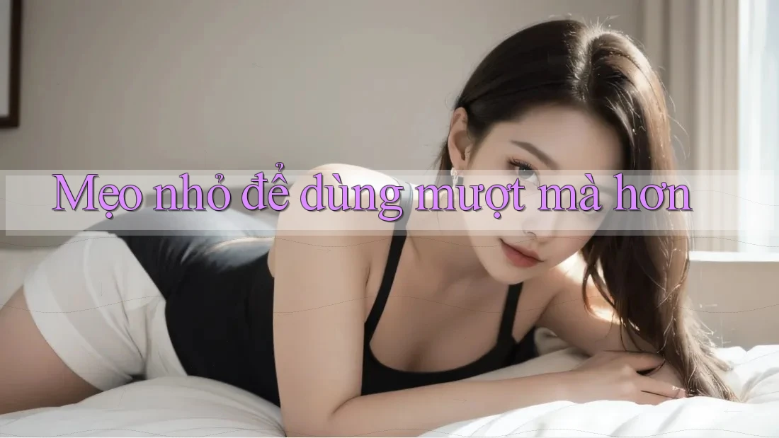 Mẹo nhỏ để dùng mượt mà hơn Mẹo nhỏ để dùng mượt mà hơn
