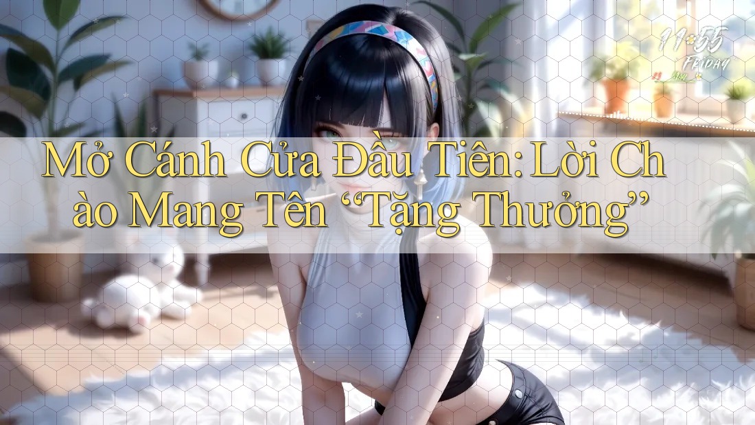 Mở Cánh Cửa Đầu Tiên: Lời Chào Mang Tên “Tặng Thưởng” Mở Cánh Cửa Đầu Tiên: Lời Chào Mang Tên “Tặng Thưởng”