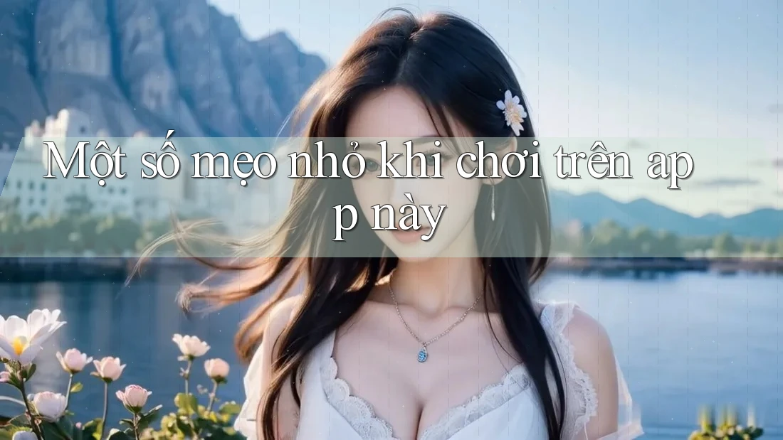 Một số mẹo nhỏ khi chơi trên app này Một số mẹo nhỏ khi chơi trên app này