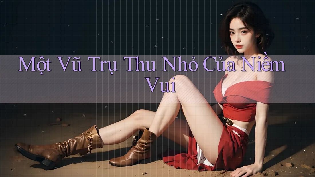 Một Vũ Trụ Thu Nhỏ Của Niềm Vui Một Vũ Trụ Thu Nhỏ Của Niềm Vui