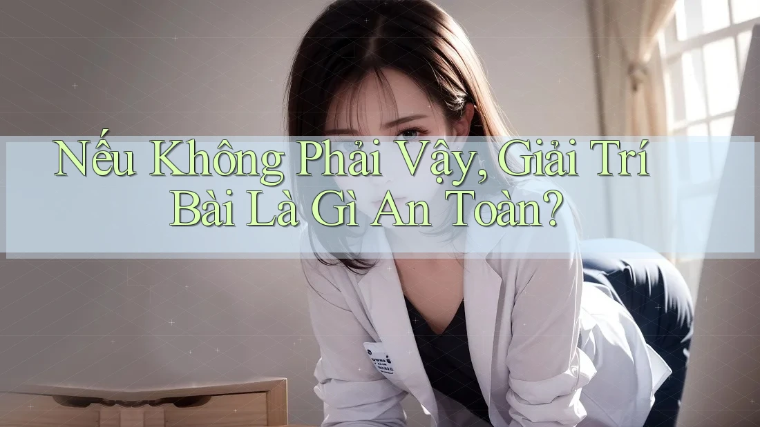 Nếu Không Phải Vậy, Giải Trí Bài Là Gì An Toàn? Nếu Không Phải Vậy, Giải Trí Bài Là Gì An Toàn?