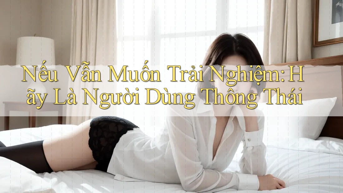 Nếu Vẫn Muốn Trải Nghiệm: Hãy Là Người Dùng Thông Thái Nếu Vẫn Muốn Trải Nghiệm: Hãy Là Người Dùng Thông Thái