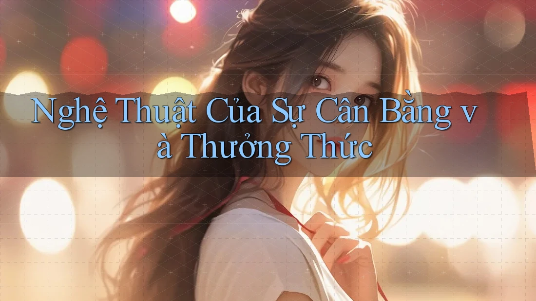 Nghệ Thuật Của Sự Cân Bằng và Thưởng Thức