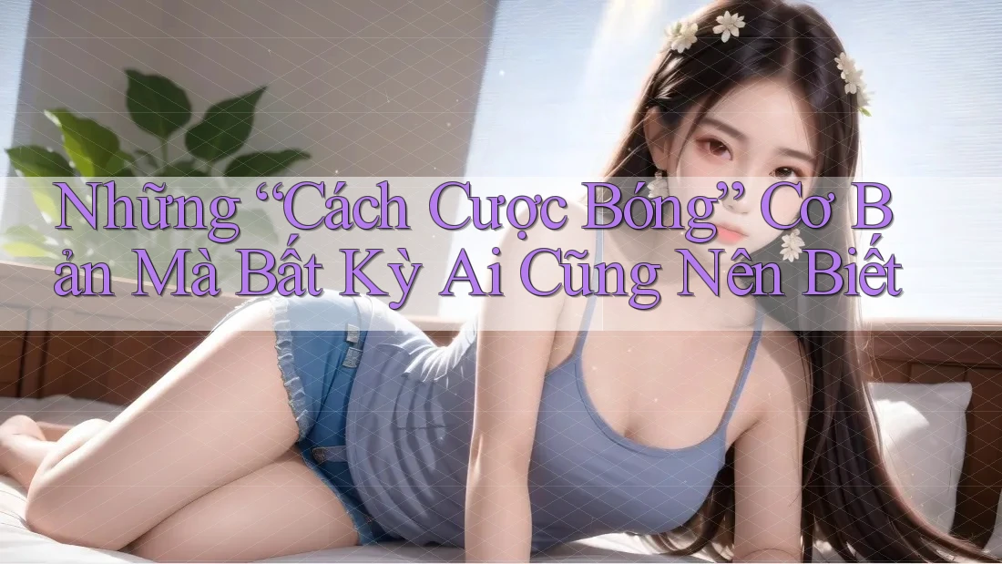 Những “Cách Cược Bóng” Cơ Bản Mà Bất Kỳ Ai Cũng Nên Biết Những “Cách Cược Bóng” Cơ Bản Mà Bất Kỳ Ai Cũng Nên Biết