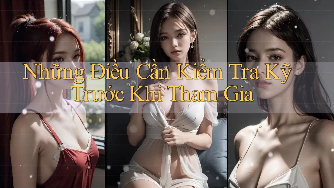 Những Điều Cần Kiểm Tra Kỹ Trước Khi Tham Gia Những Điều Cần Kiểm Tra Kỹ Trước Khi Tham Gia