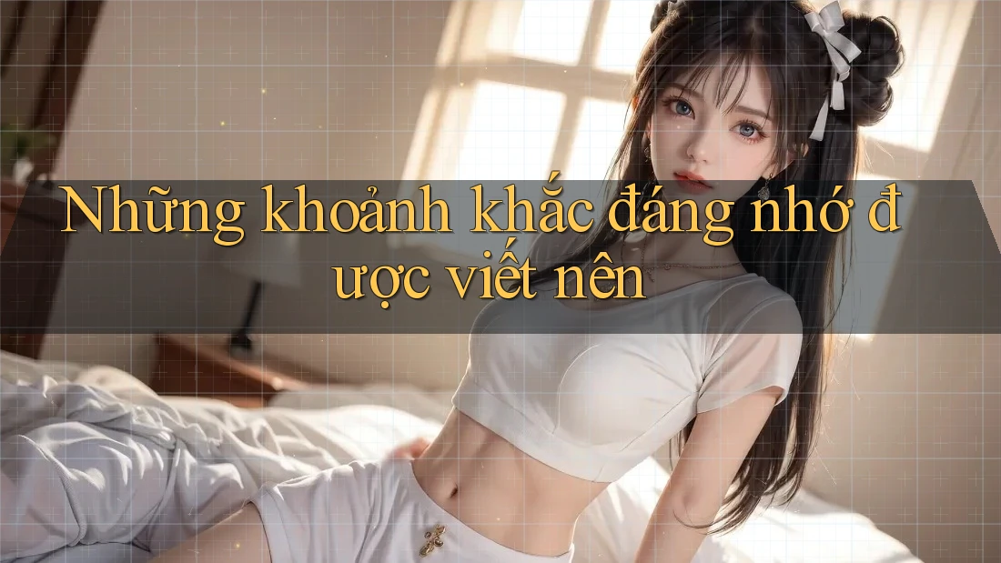 Những Khoảnh Khắc Đáng Nhớ Được Viết Nên Những Khoảnh Khắc Đáng Nhớ Được Viết Nên