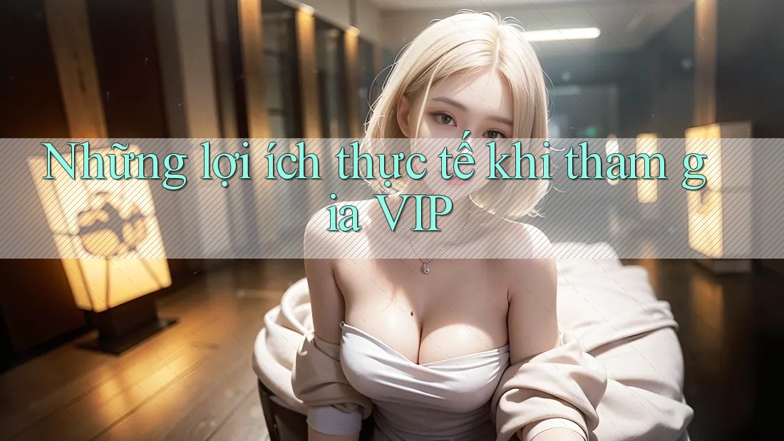 Những lợi ích thực tế khi tham gia VIP Những lợi ích thực tế khi tham gia VIP