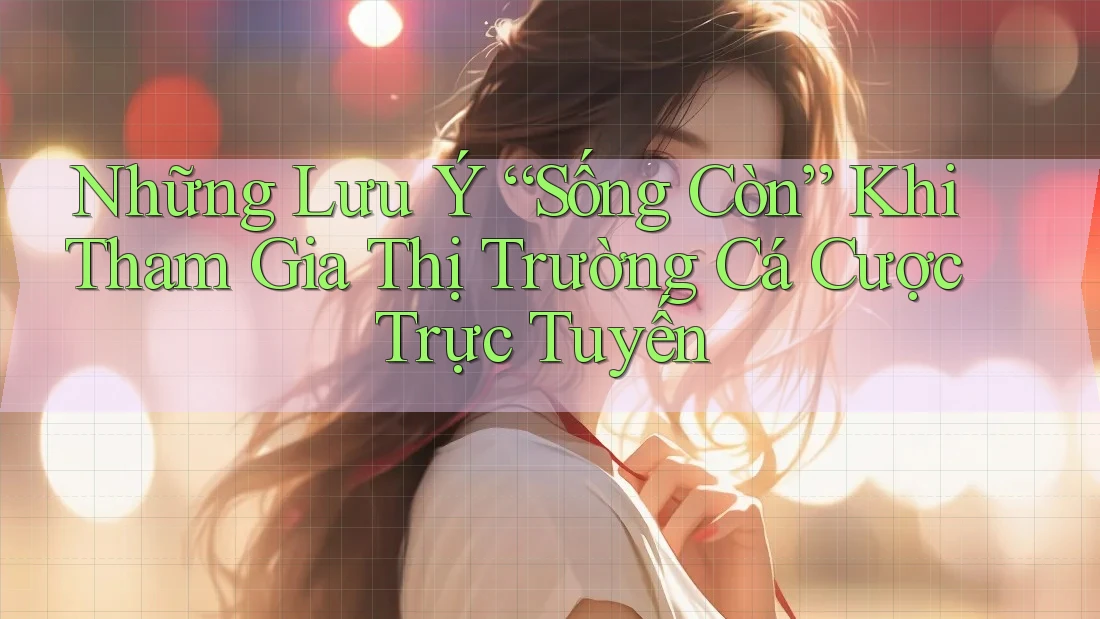 Những Lưu Ý “Sống Còn” Khi Tham Gia Thị Trường Cá Cược Trực Tuyến Những Lưu Ý “Sống Còn” Khi Tham Gia Thị Trường Cá Cược Trực Tuyến