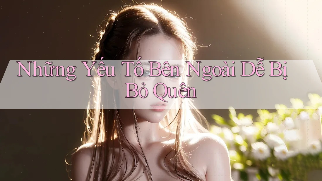 Những Yếu Tố Bên Ngoài Dễ Bị Bỏ Quên Những Yếu Tố Bên Ngoài Dễ Bị Bỏ Quên