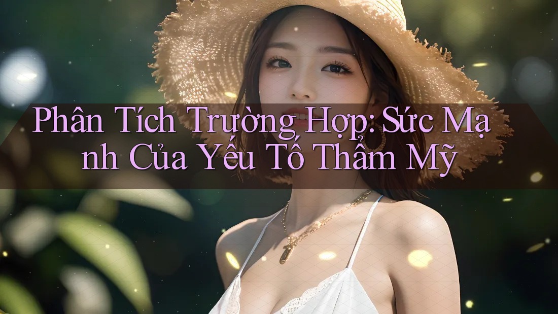 Phân Tích Trường Hợp: Sức Mạnh Của Yếu Tố Thẩm Mỹ Phân Tích Trường Hợp: Sức Mạnh Của Yếu Tố Thẩm Mỹ
