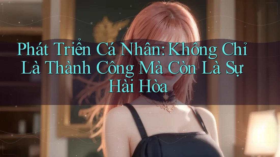 Phát Triển Cá Nhân: Không Chỉ Là Thành Công Mà Còn Là Sự Hài Hòa Phát Triển Cá Nhân: Không Chỉ Là Thành Công Mà Còn Là Sự Hài Hòa