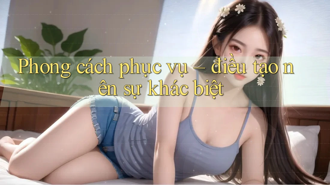 Phong cách phục vụ – điều tạo nên sự khác biệt Phong cách phục vụ – điều tạo nên sự khác biệt