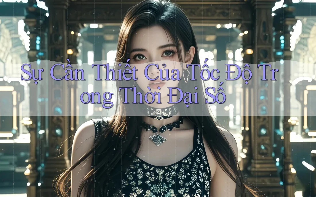 Sự Cần Thiết Của Tốc Độ Trong Thời Đại Số Sự Cần Thiết Của Tốc Độ Trong Thời Đại Số