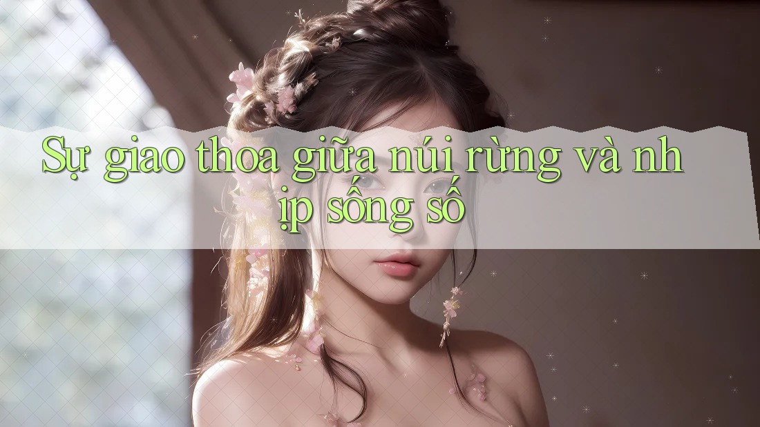 Sự giao thoa giữa núi rừng và nhịp sống số Sự giao thoa giữa núi rừng và nhịp sống số