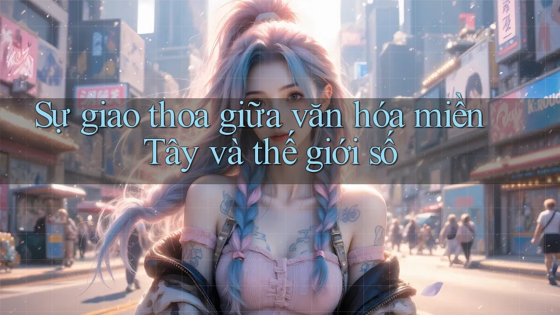 Sự giao thoa giữa văn hóa miền Tây và thế giới số Sự giao thoa giữa văn hóa miền Tây và thế giới số