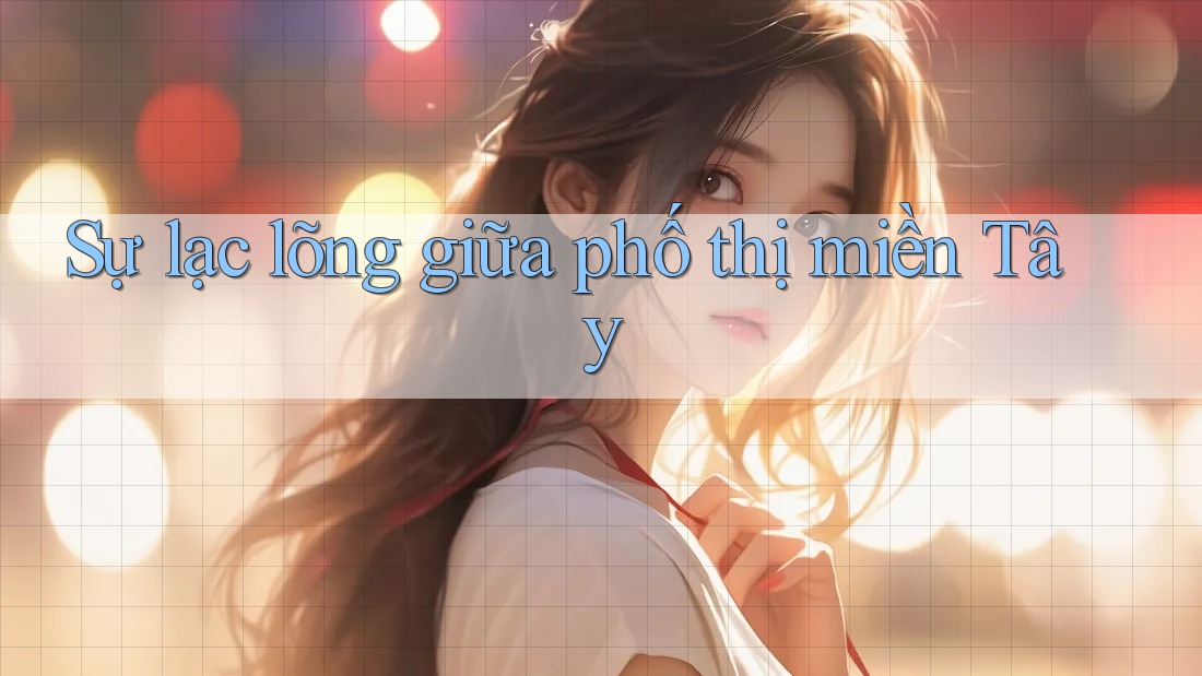 Sự lạc lõng giữa phố thị miền Tây Sự lạc lõng giữa phố thị miền Tây