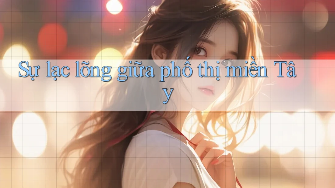 Sự lạc lõng giữa phố thị miền Tây Sự lạc lõng giữa phố thị miền Tây