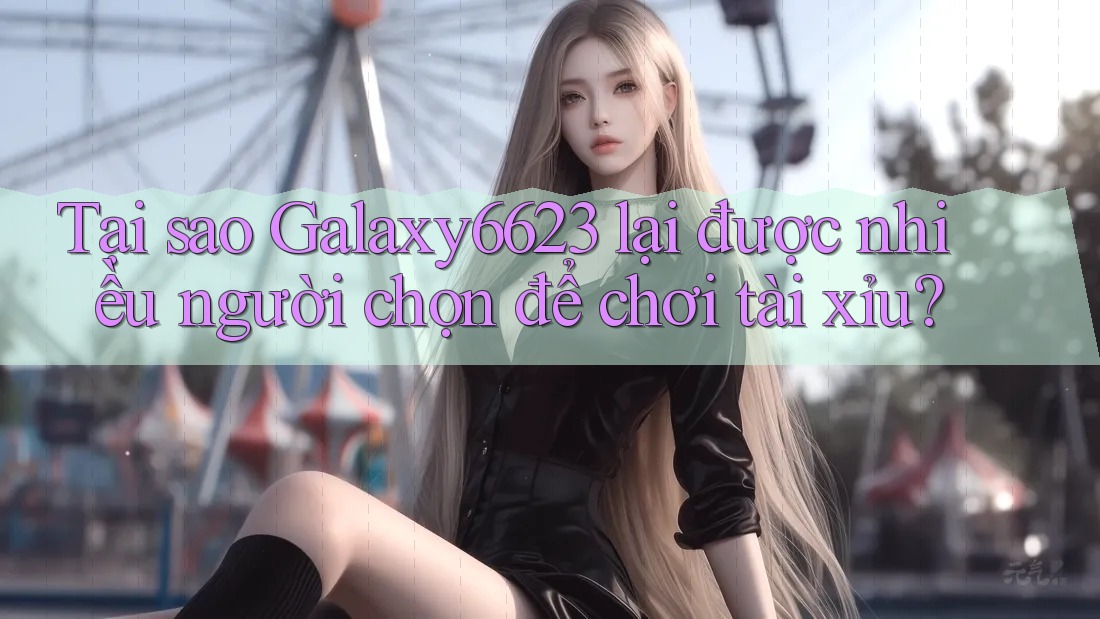 Tại sao Galaxy6623 lại được nhiều người chọn để chơi tài xỉu? Tại sao Galaxy6623 lại được nhiều người chọn để chơi tài xỉu?