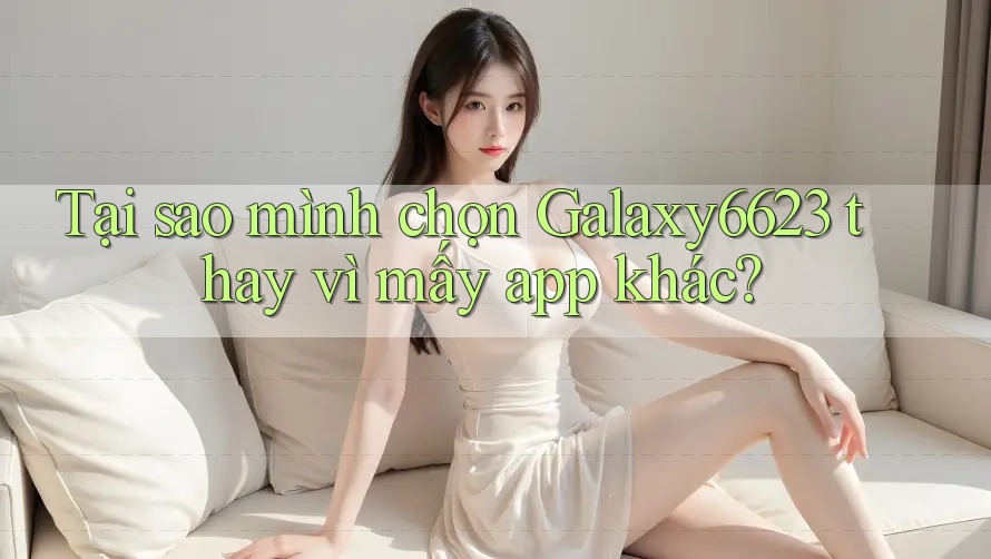 Tại sao mình chọn Galaxy6623 thay vì mấy app khác? Tại sao mình chọn Galaxy6623 thay vì mấy app khác?