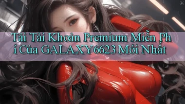 tải tài khoản premium miễn phí của galaxy6623 mới nhất