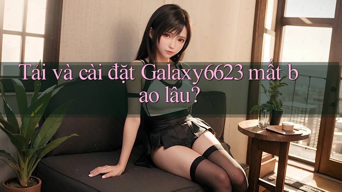 Tải và cài đặt Galaxy6623 mất bao lâu? Tải và cài đặt Galaxy6623 mất bao lâu?