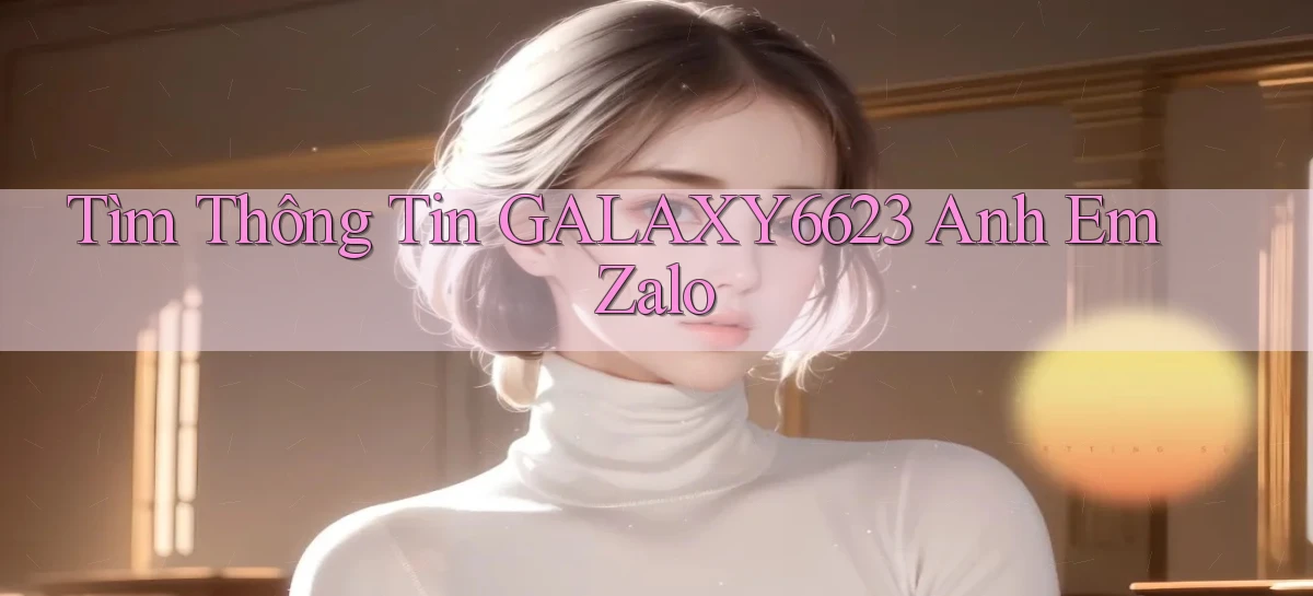 tìm thông tin galaxy6623 anh em zalo