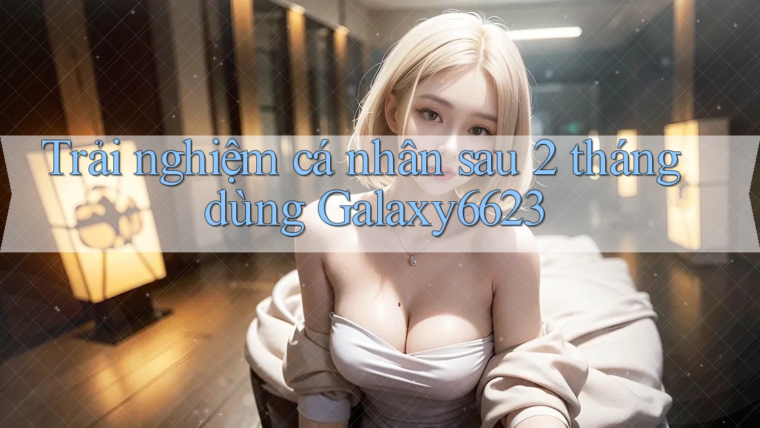 Trải nghiệm cá nhân sau 2 tháng dùng Galaxy6623 Trải nghiệm cá nhân sau 2 tháng dùng Galaxy6623