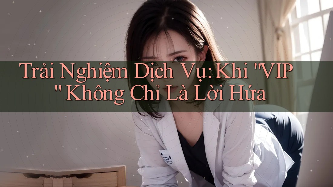 Trải Nghiệm Dịch Vụ: Khi “VIP” Không Chỉ Là Lời Hứa Trải Nghiệm Dịch Vụ: Khi “VIP” Không Chỉ Là Lời Hứa