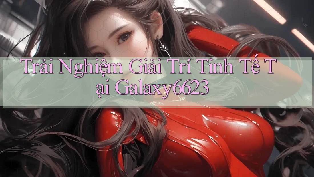 Trải Nghiệm Giải Trí Tinh Tế Tại Galaxy6623 Trải Nghiệm Giải Trí Tinh Tế Tại Galaxy6623