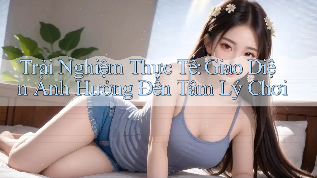 Trải Nghiệm Thực Tế: Giao Diện Ảnh Hưởng Đến Tâm Lý Chơi Trải Nghiệm Thực Tế: Giao Diện Ảnh Hưởng Đến Tâm Lý Chơi