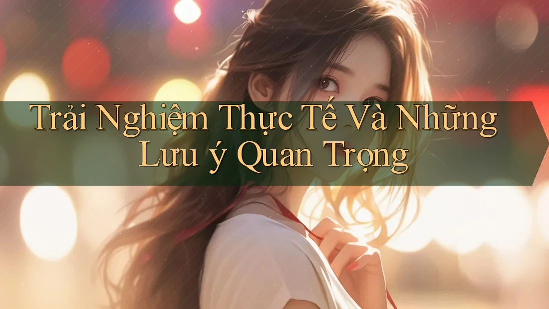 Trải nghiệm thực tế và những lưu ý quan trọng