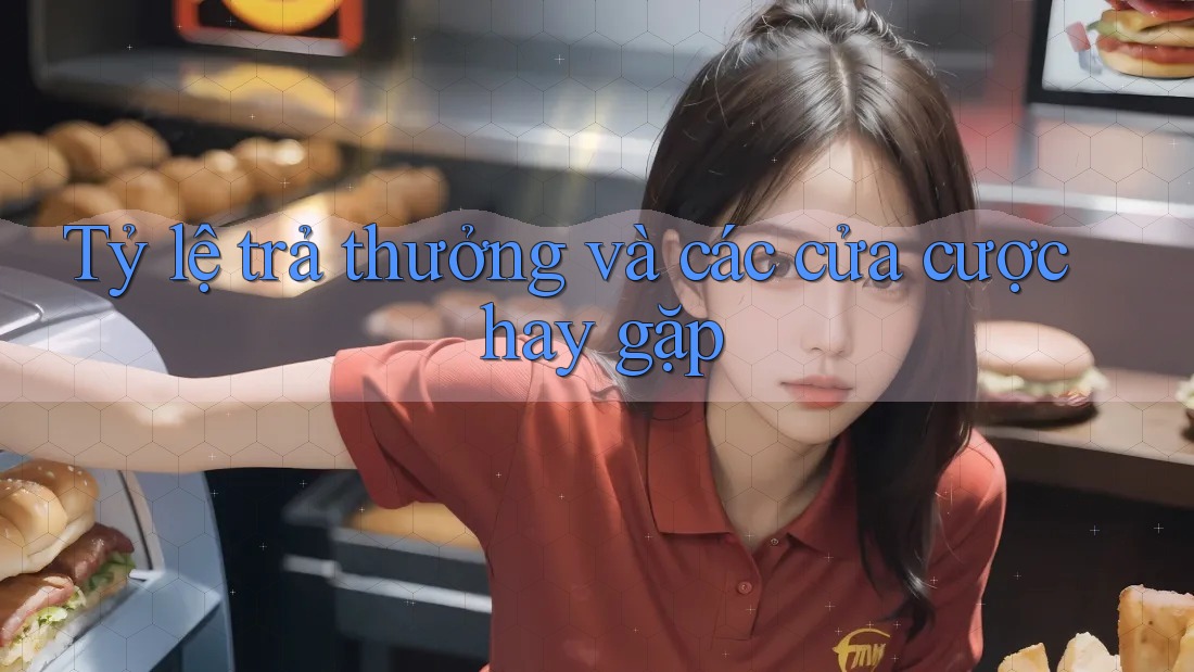 Tỷ lệ trả thưởng và các cửa cược hay gặp Tỷ lệ trả thưởng và các cửa cược hay gặp