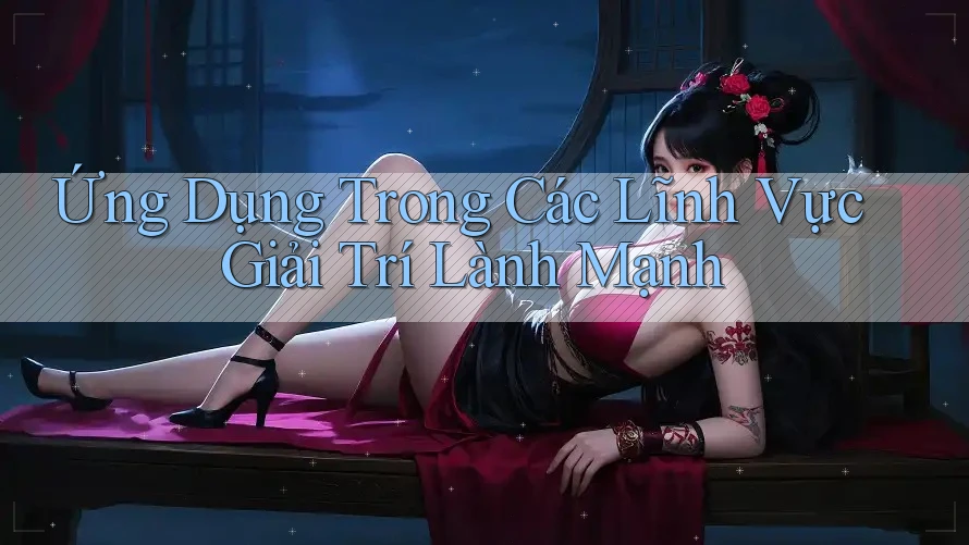 Ứng Dụng Trong Các Lĩnh Vực Giải Trí Lành Mạnh Ứng Dụng Trong Các Lĩnh Vực Giải Trí Lành Mạnh