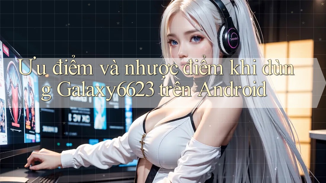 Ưu điểm và nhược điểm khi dùng Galaxy6623 trên Android Ưu điểm và nhược điểm khi dùng Galaxy6623 trên Android