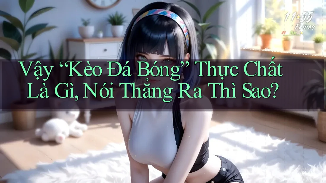 Vậy “Kèo Đá Bóng” Thực Chất Là Gì, Nói Thẳng Ra Thì Sao? Vậy “Kèo Đá Bóng” Thực Chất Là Gì, Nói Thẳng Ra Thì Sao?