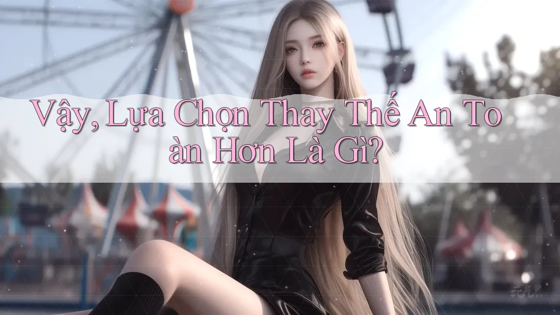 Vậy, Lựa Chọn Thay Thế An Toàn Hơn Là Gì? Vậy, Lựa Chọn Thay Thế An Toàn Hơn Là Gì?