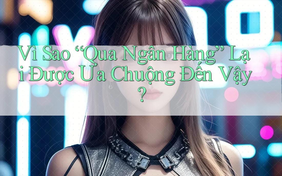 Vì Sao “Qua Ngân Hàng” Lại Được Ưa Chuộng Đến Vậy? Vì Sao “Qua Ngân Hàng” Lại Được Ưa Chuộng Đến Vậy?