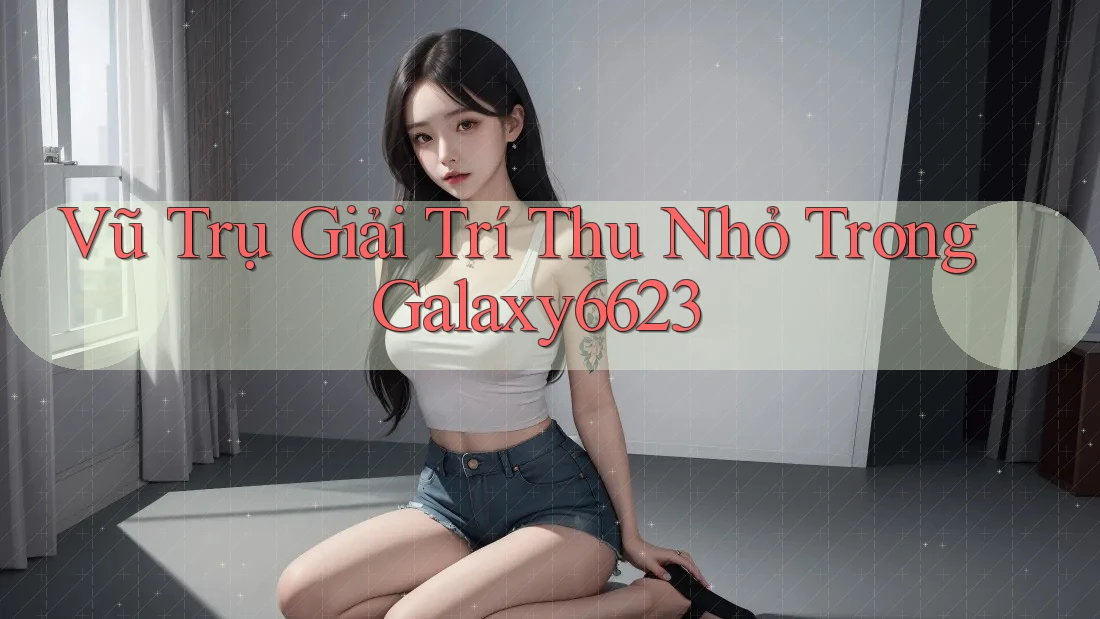 Vũ Trụ Giải Trí Thu Nhỏ Trong Galaxy6623 Vũ Trụ Giải Trí Thu Nhỏ Trong Galaxy6623