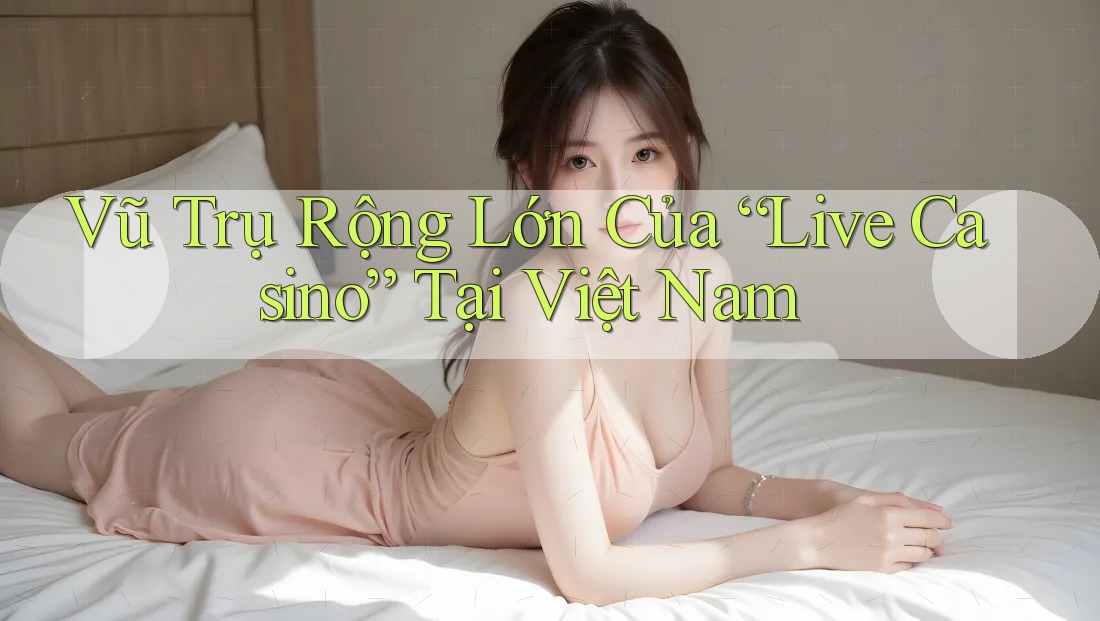 Vũ Trụ Rộng Lớn Của “Live Casino” Tại Việt Nam Vũ Trụ Rộng Lớn Của “Live Casino” Tại Việt Nam