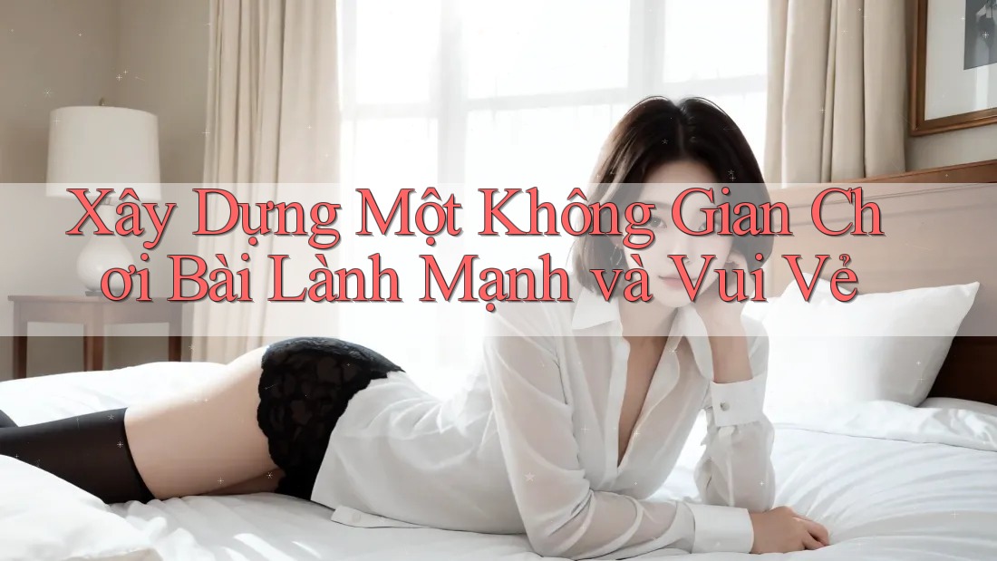 Xây Dựng Một Không Gian Chơi Bài Lành Mạnh và Vui Vẻ Xây Dựng Một Không Gian Chơi Bài Lành Mạnh và Vui Vẻ